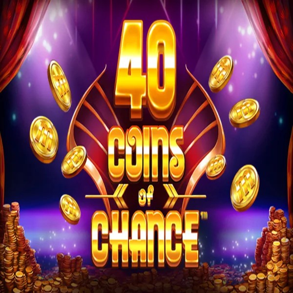 40 Coins of Chance online game logo by SYNOT Games on slotspalacecasino.eu