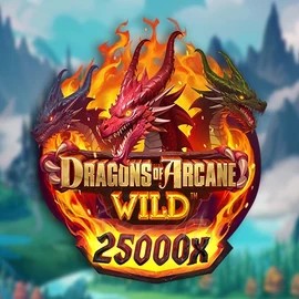 Try Dragons of Arcane Wild slot by Foxium on slotspalacecasino.eu – logo image